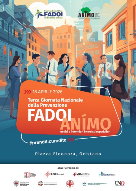 Terza Giornata Nazionale della Prevenzione FADOI-ANÍMO